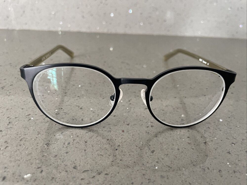 RFLKT Eyeglasses Eye Glasses Frames ONLY Outline Eyewear C4 50-20-140 round blk